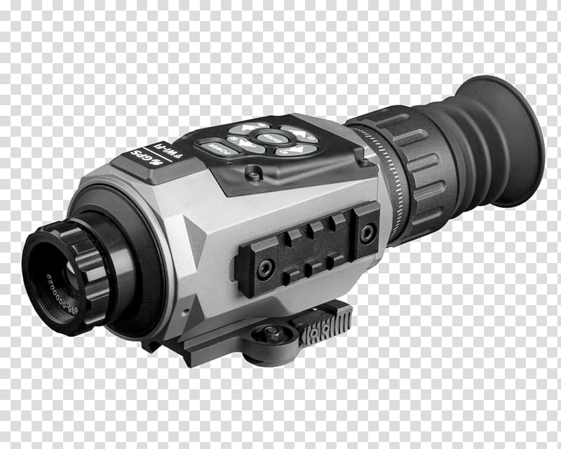 Thermal weapon sight Telescopic sight American Technologies Network Corporation Thermographic camera, Celownik transparent background PNG clipart
