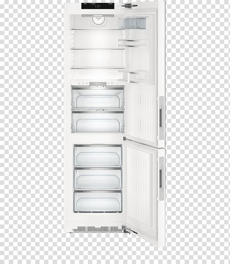 Refrigerator LIEBHERR CBNPgw 4855 Auto-defrost Liebherr CBNPGC4855 in Copper 60cm Biofresh Frost Free Fridge Freezer, refrigerator transparent background PNG clipart