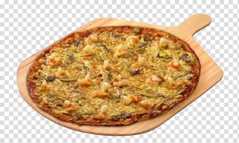 Pizza cheese Quiche Zwiebelkuchen Vegetarian cuisine, 4th anniversary transparent background PNG clipart