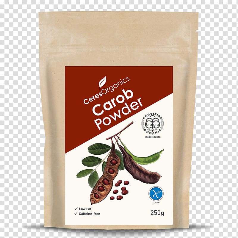 Organic food Powder Carob Tree Organic certification Flour, flour transparent background PNG clipart