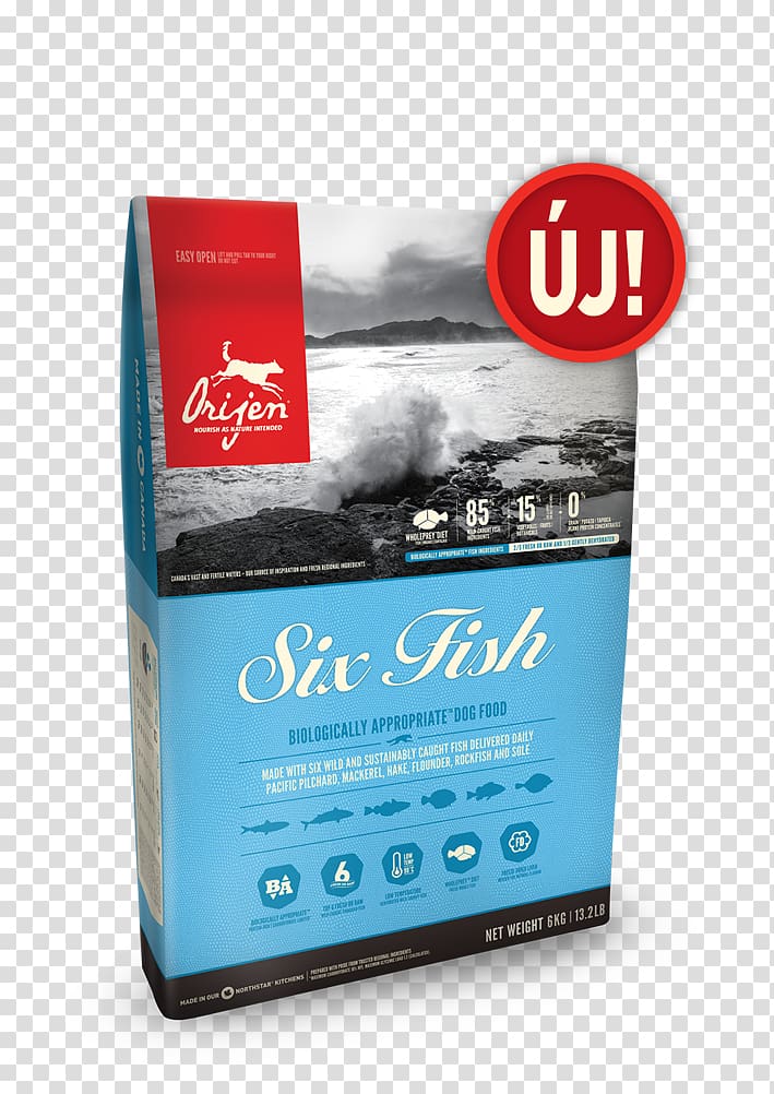 Dog Food Puppy Orijen Six Fish Cat Dry Food, Dog transparent background PNG clipart