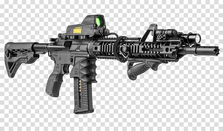ArmaLite AR-15 5.56×45mm NATO Magazine Picatinny rail M4 carbine, weapon transparent background PNG clipart