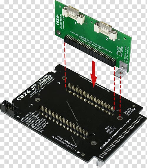 Microcontroller Electronics Printed circuit board Board-to-board connector Electrical connector, Ipass transparent background PNG clipart