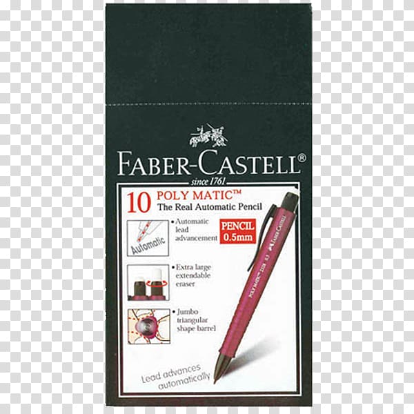 Paper Mechanical pencil Faber-Castell Tombow, pencil transparent background PNG clipart