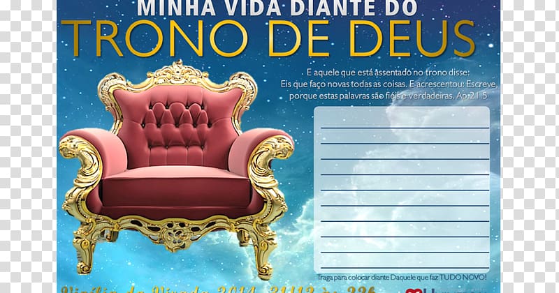 Chair Throne Couch Loveseat Universal Church of the Kingdom of God, Renato Augusto transparent background PNG clipart