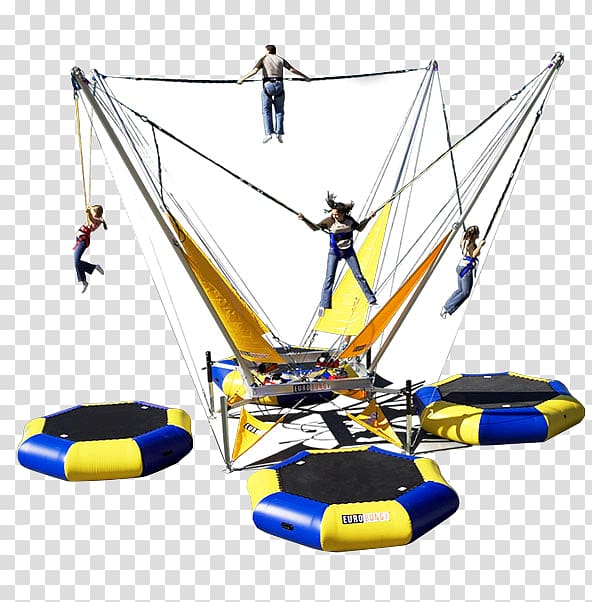 Bungee trampoline Bungee Cords Bungee jumping, Trampoline transparent background PNG clipart