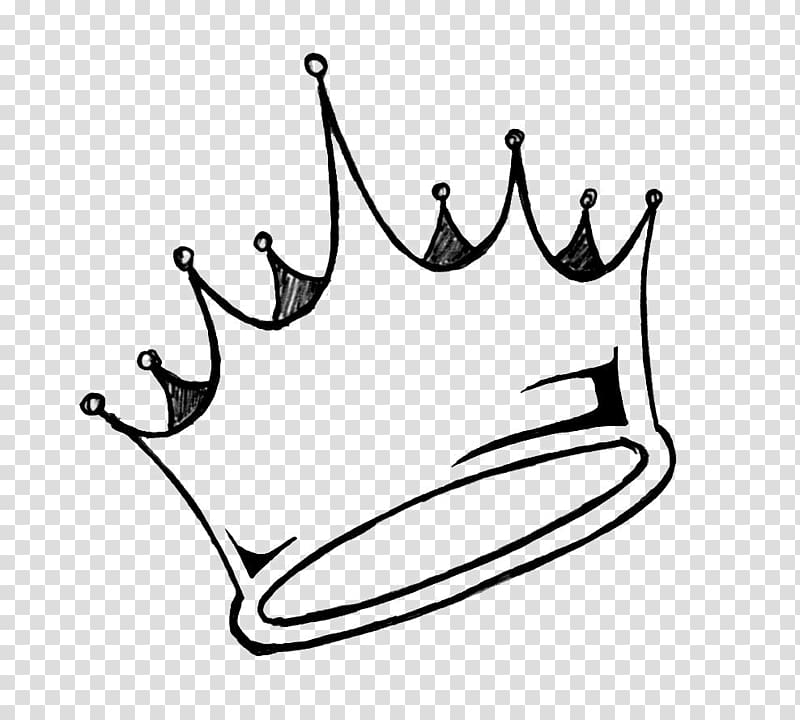 Drawing Crown Line art , CROWN BLACK transparent background PNG clipart