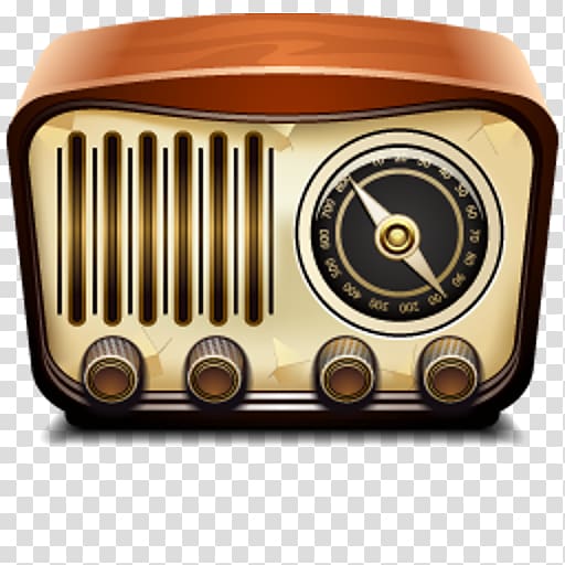 Internet radio Antique radio, radio transparent background PNG clipart