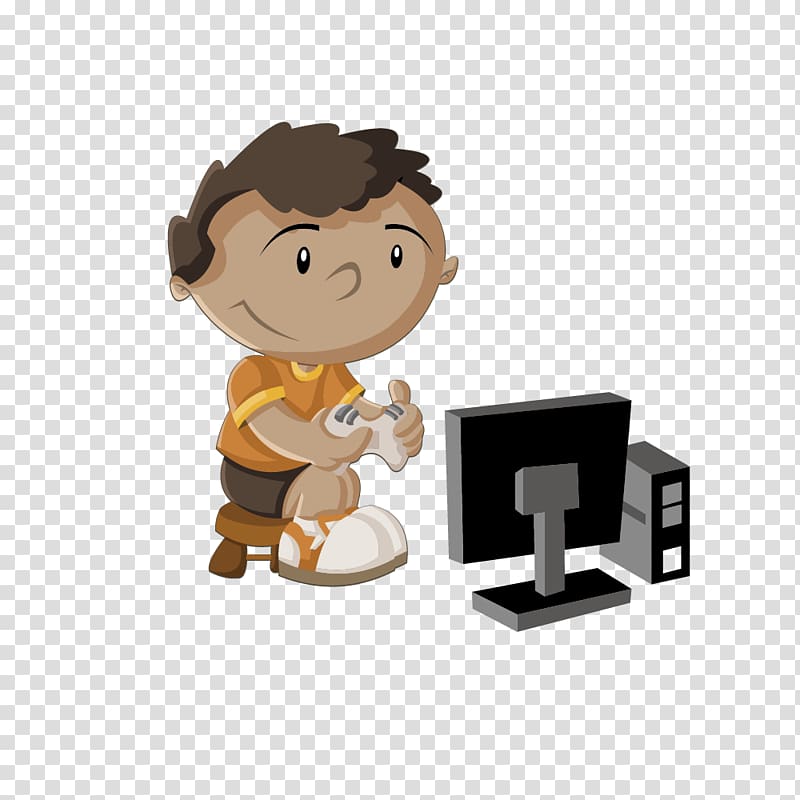 play video games clipart