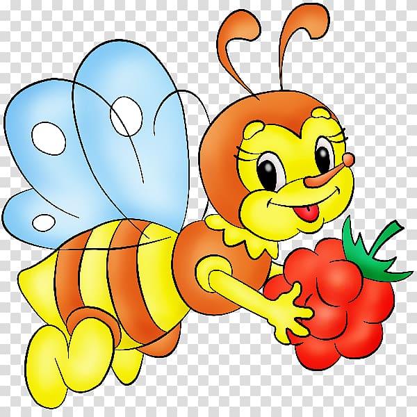 Honey bee Maya Bumblebee , honey and bee design material free transparent background PNG clipart