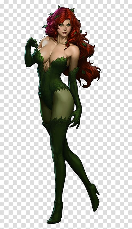 Poison Ivy Batman Harley Quinn Wonder Woman Catwoman, superHeros transparent background PNG clipart