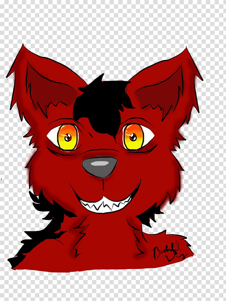 Whiskers Cat Demon Canidae, Smile. Dog transparent background PNG clipart