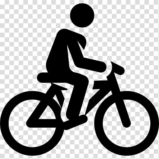 Cycling Computer Icons Bicycle, national fitness figure transparent background PNG clipart