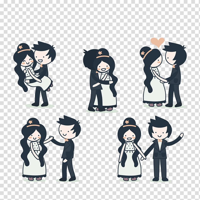 Significant other couple, cute couple transparent background PNG clipart