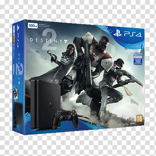 Destiny 2 Sony PlayStation 4 Slim, two hands transparent background PNG clipart