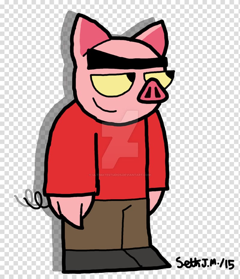 Spanky Ham Ling-Ling Drawing Cartoon Character, Drawn Together transparent background PNG clipart
