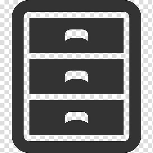 File Cabinets Cabinetry Computer Icons Drawer, presentation transparent background PNG clipart