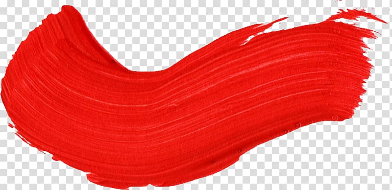 Paintbrush Red, BrushPaint transparent background PNG clipart