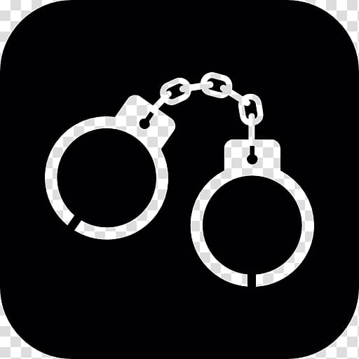 Handcuffs Police officer Computer Icons Crime, handcuffs transparent background PNG clipart