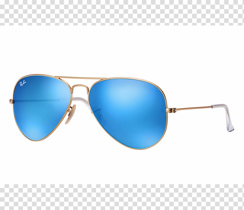 Ray-Ban Wayfarer Aviator sunglasses Mirrored sunglasses, ray ban transparent background PNG clipart