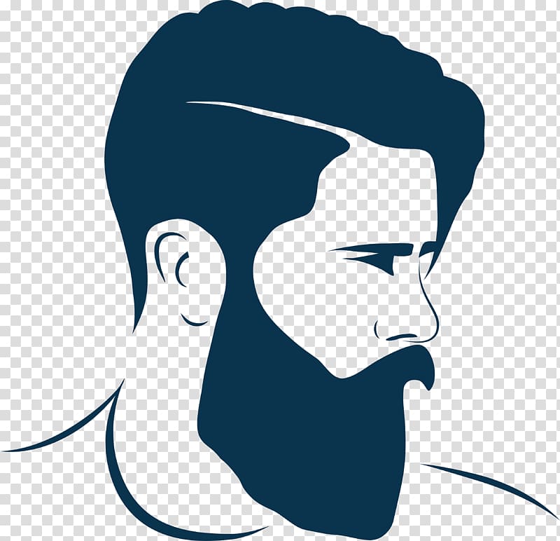 Men's black beard , Hairstyle Beard Barber Fashion, beard and moustache  transparent background PNG clipart | HiClipart