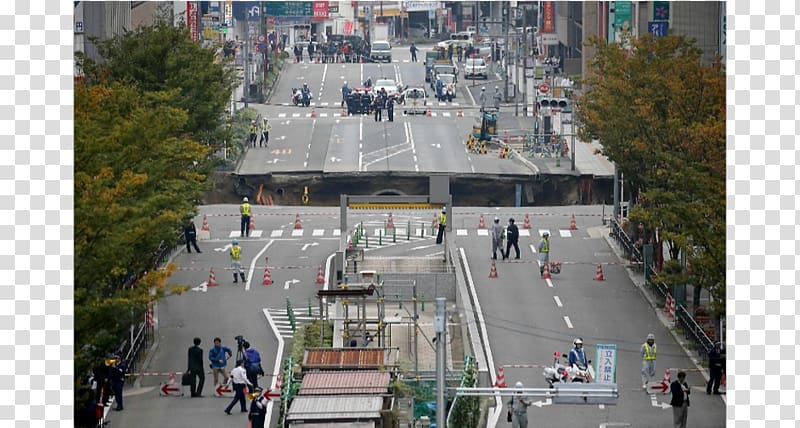 2010 Guatemala City sinkhole Fukuoka , street city transparent background PNG clipart