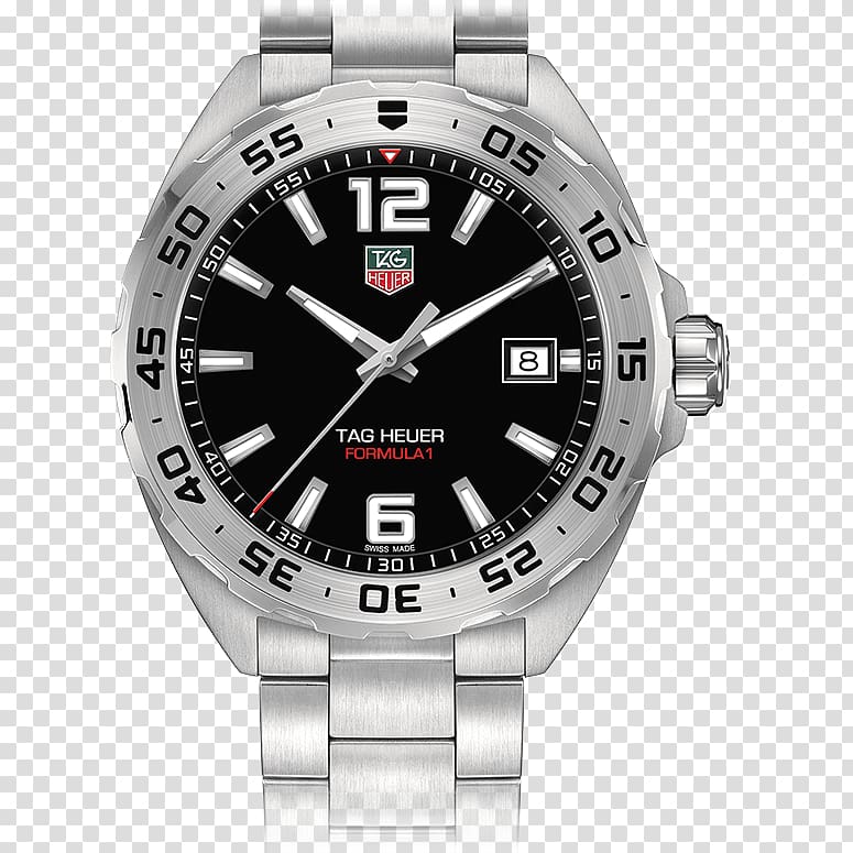 TAG Heuer Men\'s Formula 1 Chronograph Watch, formula 1 transparent background PNG clipart