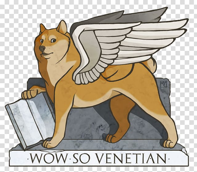 Doge of Venice Dogecoin Meme, meme transparent background PNG clipart