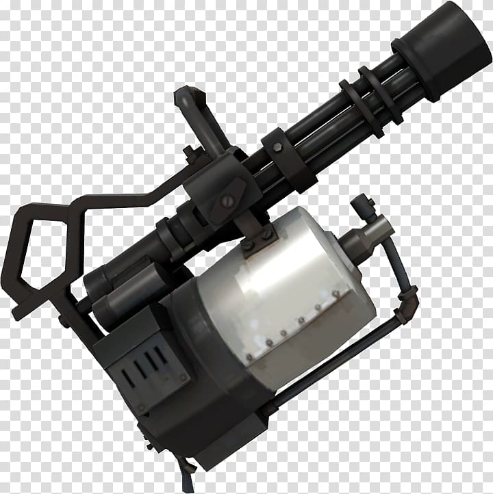 Team Fortress 2 Half-Life 2: Episode One Team Fortress Classic Minigun, weapon transparent background PNG clipart
