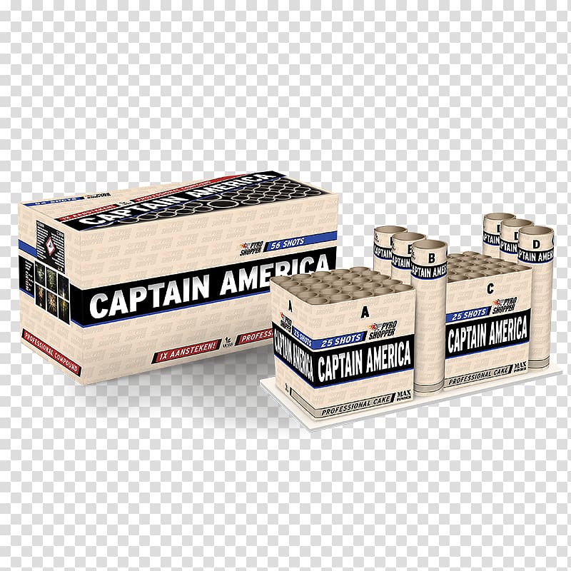 Captain America Cake Fireworks Knalvuurwerk Missile Mania, captain america transparent background PNG clipart