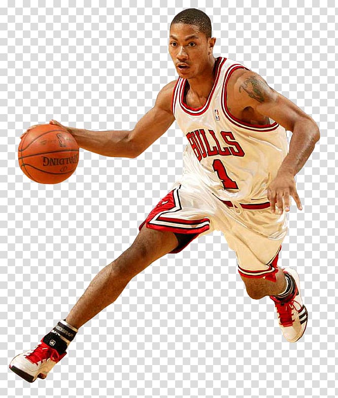 Chicago Bulls Derrick Rose, Derrick Rose Basketball player NBA Detroit Pistons, basketball player transparent background PNG clipart