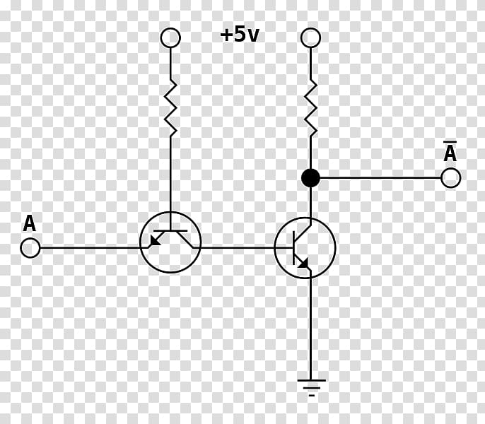 Inverter Transistor–transistor logic Logic gate AND gate Integrated Circuits & Chips, Old Gate transparent background PNG clipart