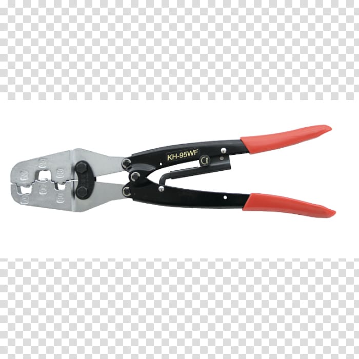 Cutting tool Diagonal pliers Lineman\'s pliers, crimping transparent background PNG clipart