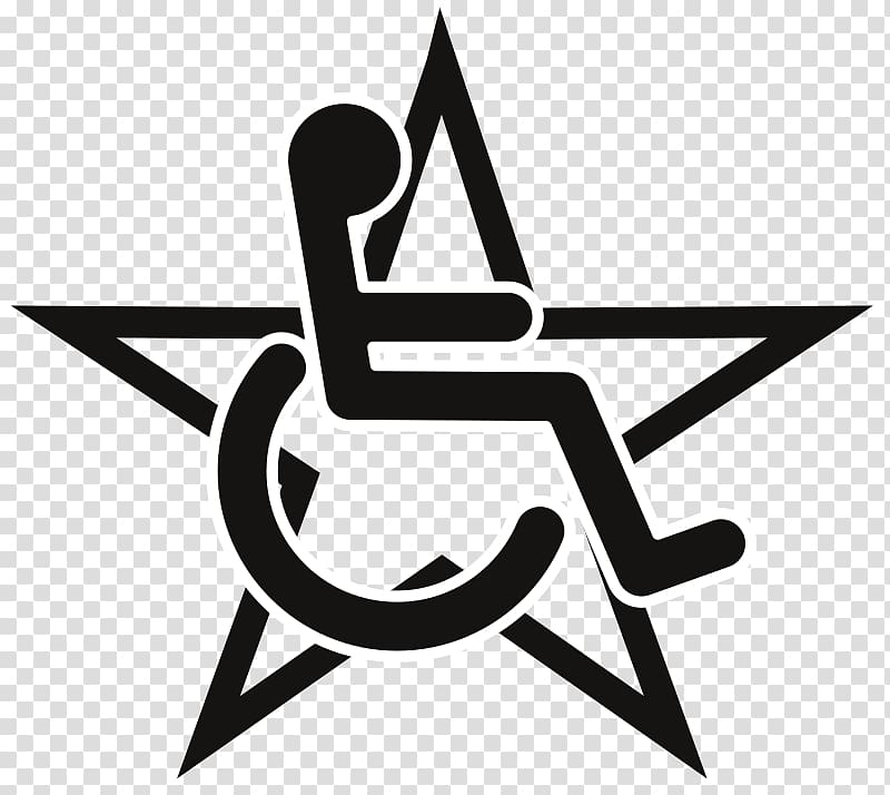 Logo Award Disability , wheelchair transparent background PNG clipart