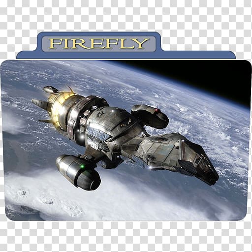 grey firefly space ship, machine, Firefly transparent background PNG clipart