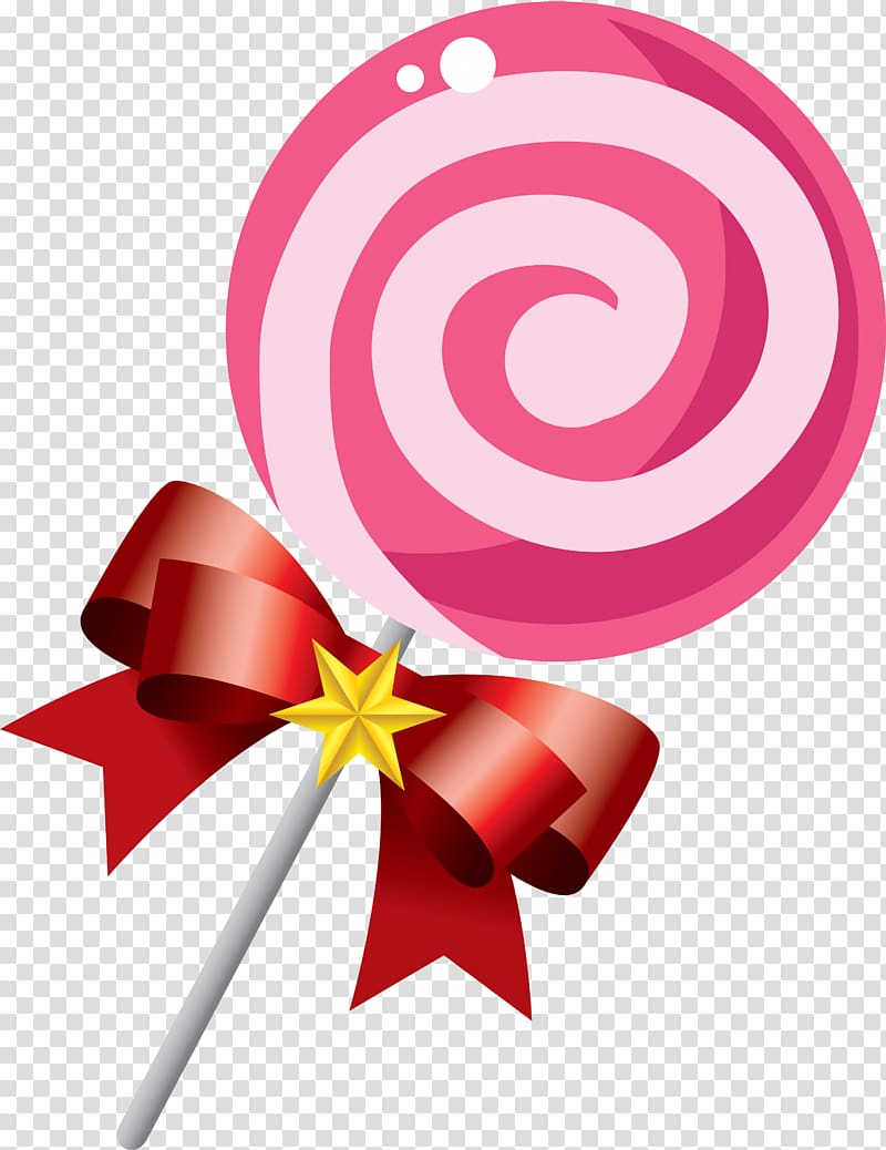 Lollipop Logo , Small fresh pink lollipop transparent background PNG clipart