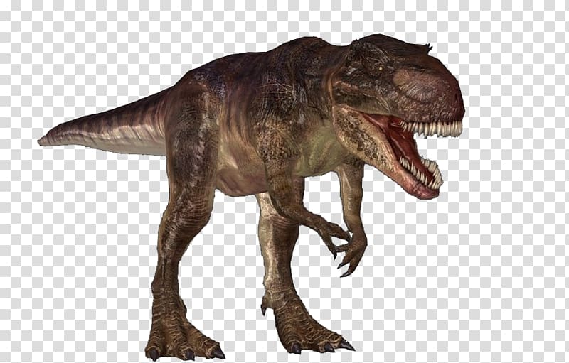Carnivores: Dinosaur Hunter Carcharodontosaurus Giganotosaurus Tyrannosaurus Spinosaurus, Tyrannosaurus transparent background PNG clipart