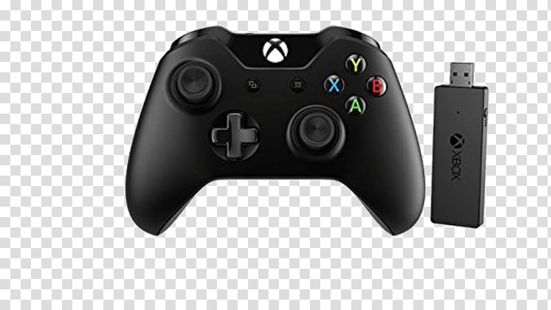 Xbox One controller Xbox 360 controller Game Controllers, microsoft transparent background PNG clipart