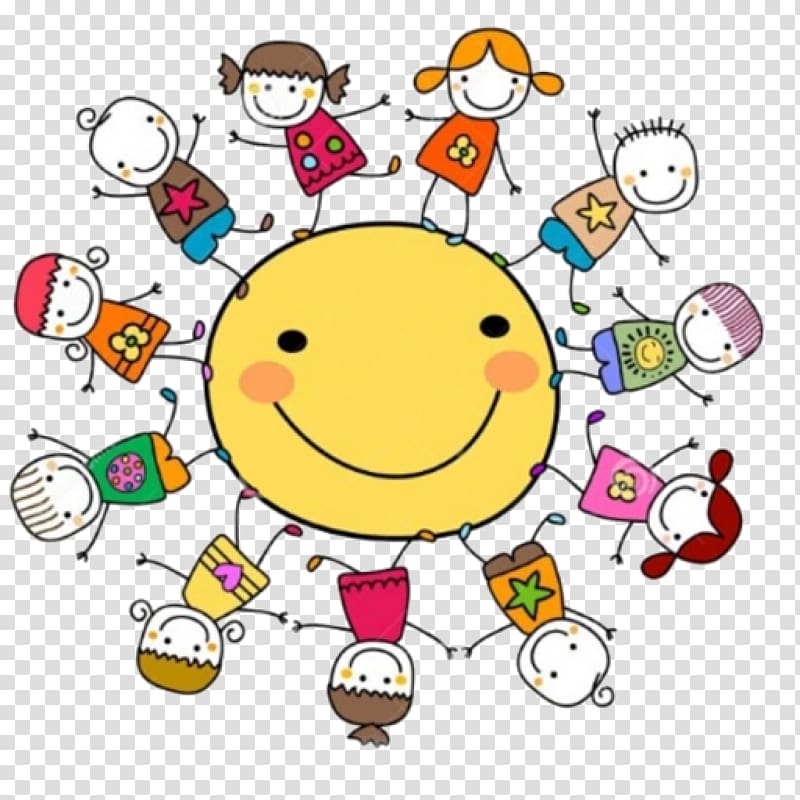 , Happy kids transparent background PNG clipart