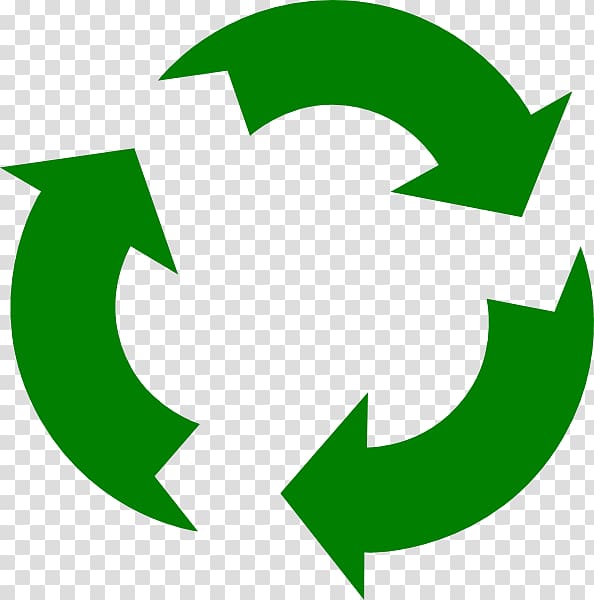 Recycling symbol Arrow Waste, recycle transparent background PNG clipart
