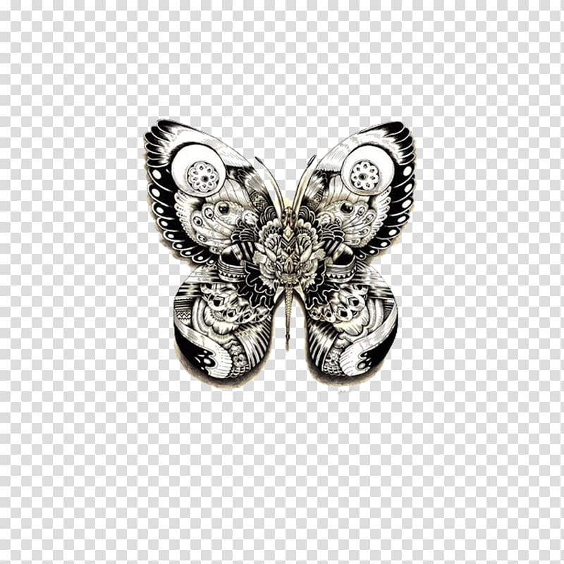 United Kingdom Illustrator Animal Drawing Illustration, butterfly transparent background PNG clipart
