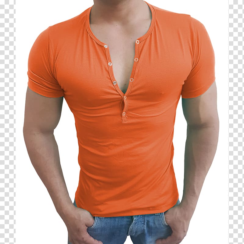 T-shirt Blouse Sleeve Henley shirt, T-shirt transparent background PNG clipart