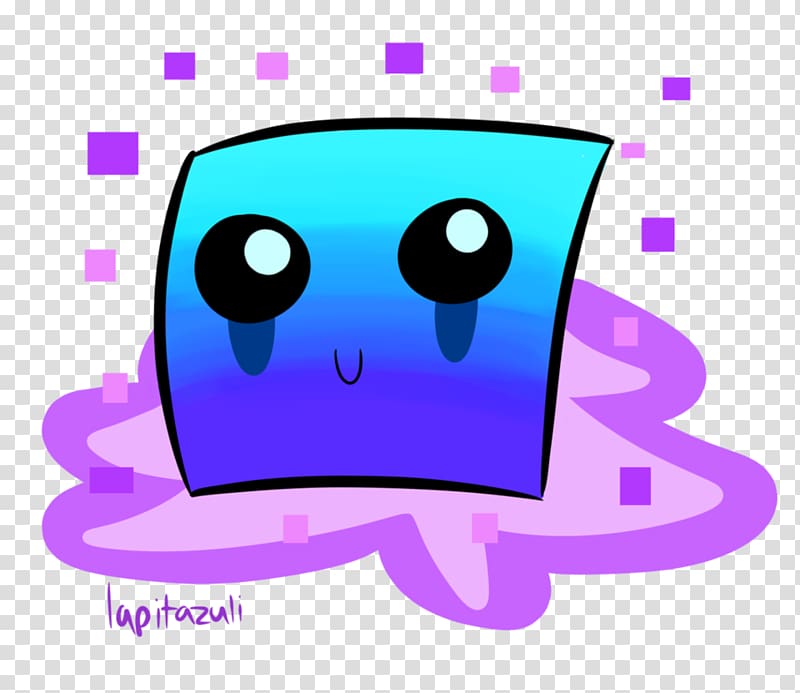 Geometry Dash Smiley , Geometry dash transparent background PNG clipart