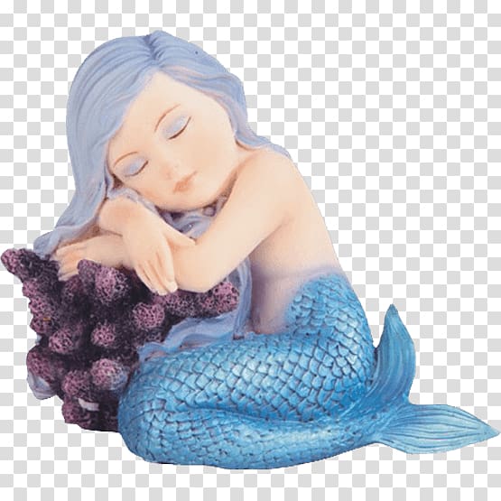 Mermaid Figurine Statue Merman Polyresin, Mermaid transparent background PNG clipart