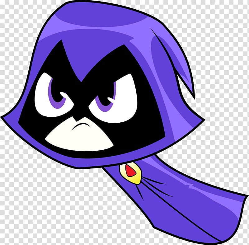 Teen Titan Raven, Raven Starfire Beast Boy Cyborg Robin, raven transparent background PNG clipart