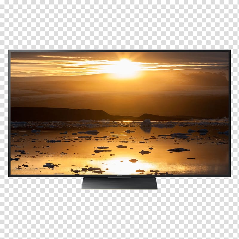 LED-backlit LCD Smart TV 4K resolution Sony Corporation Television set, tv 4k transparent background PNG clipart