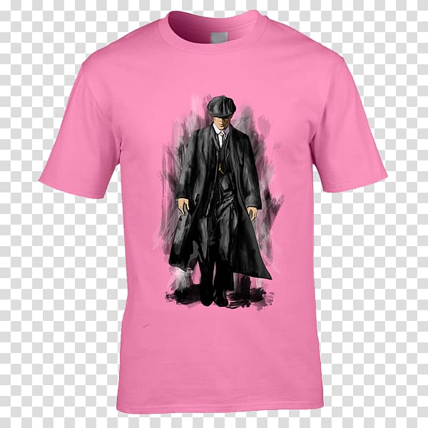 T-shirt Tommy Shelby Alfie Solomons Collar, T-shirt transparent background PNG clipart