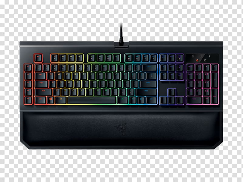 Computer keyboard Gaming keypad Personal computer Razer Inc. Razer BlackWidow Chroma V2, Computer transparent background PNG clipart