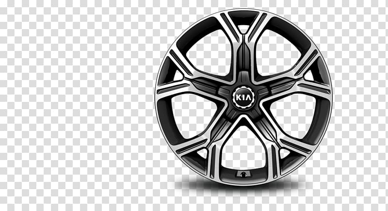 Alloy wheel Kia Stinger Kia Motors Car, car transparent background PNG clipart