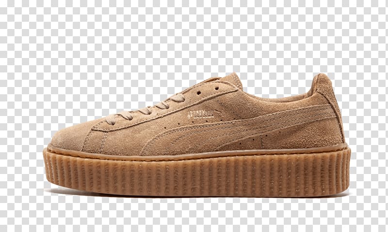 Suede Shoe Puma Brothel creeper, rihanna transparent background PNG clipart